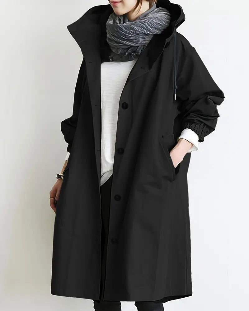 Lovie – Regenjas voor dames - Waterdichte jas - Lichtgewicht Winterjas Alternatief