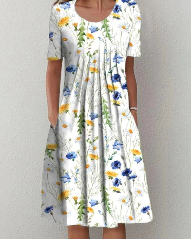 Sophie | Bloemenjurk | Bloemen Jurk | Elegante Jurk voor Dames 2