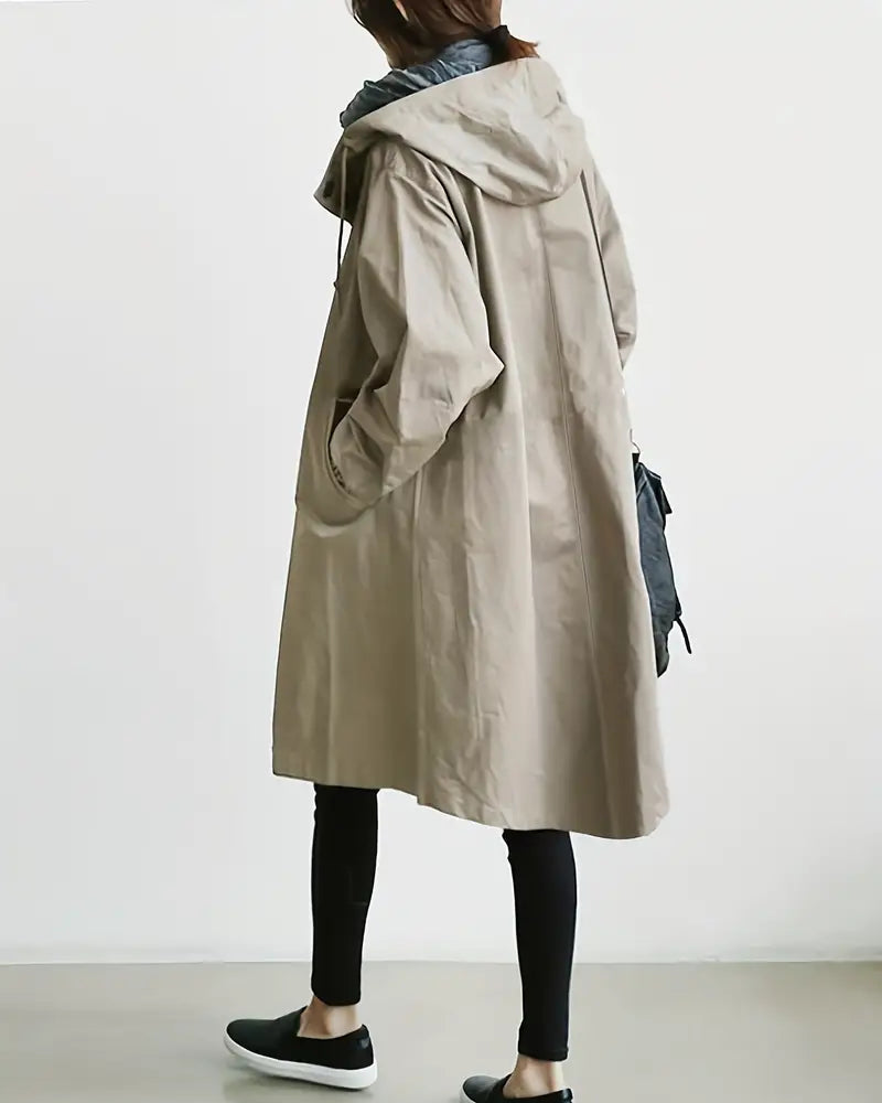Lovie – Regenjas voor dames - Waterdichte jas - Lichtgewicht Winterjas Alternatief