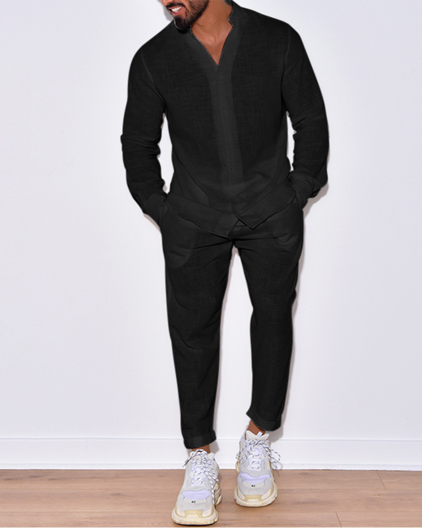 Chris | Lichtgewicht Casual Outfit Voor Mannen Met Moderne Stijl En Comfortabele Pasvorm