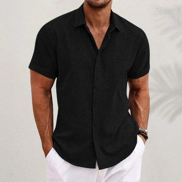 Liam | Elegante Casual Overhemd Heren voor Zomerlook en Comfort 0