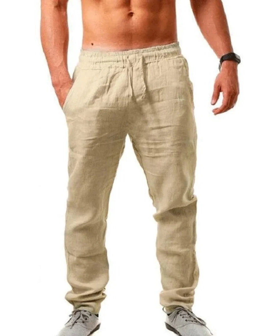 Liam | Stijlvolle Linnen Broek Heren voor Comfortabele Zomerdagen 0