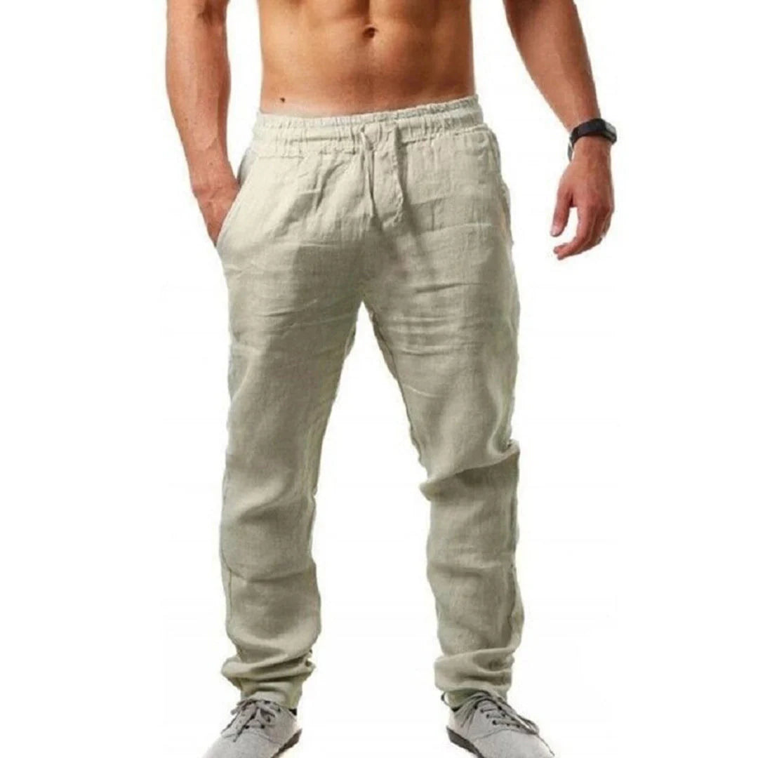 Liam | Stijlvolle Linnen Broek Heren voor Comfortabele Zomerdagen 1