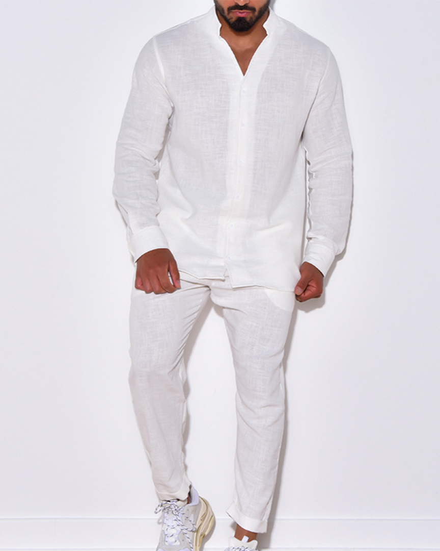Chris | Lichtgewicht Casual Outfit Voor Mannen Met Moderne Stijl En Comfortabele Pasvorm