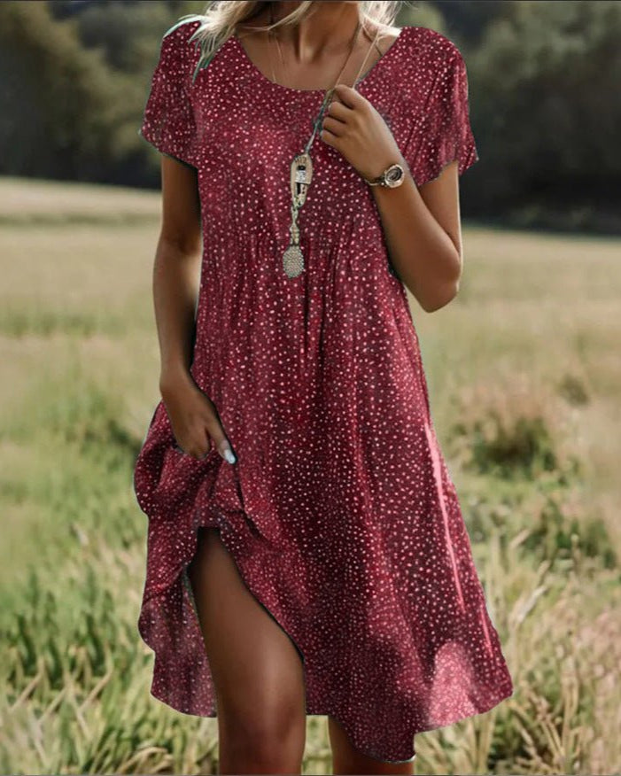 Serenity | Boho chic zomerjurk voor dames met luchtige pasvorm en romantische flair